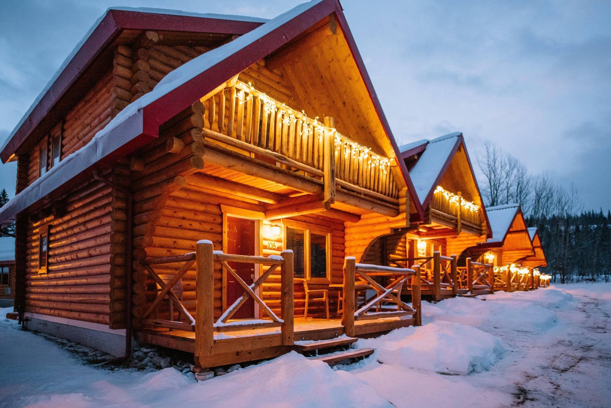 Miette Mountain Cabins Jasper Eksteriør bilde